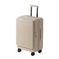Front Opening Expandable Travel Suitcase