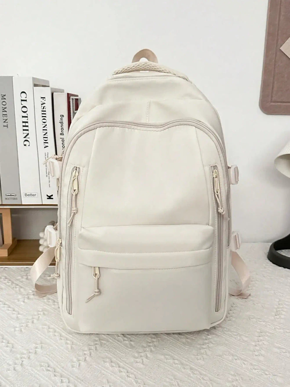 Lightweight Nylon Student Backpack