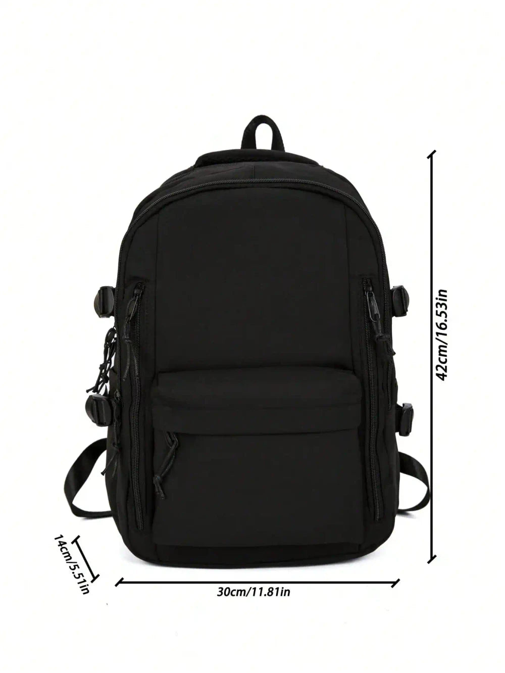 Lightweight Nylon Student Backpack