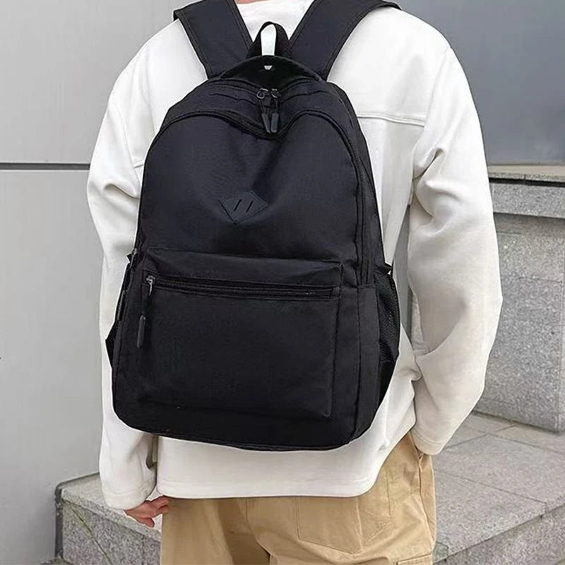 Casual Everyday Black Backpack
