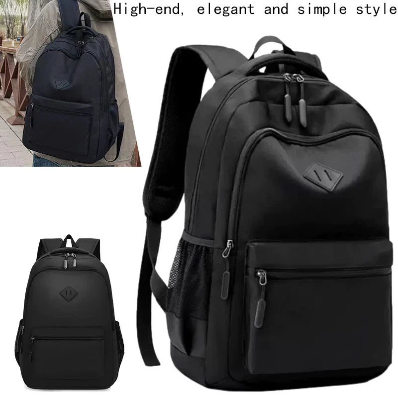 Casual Everyday Black Backpack