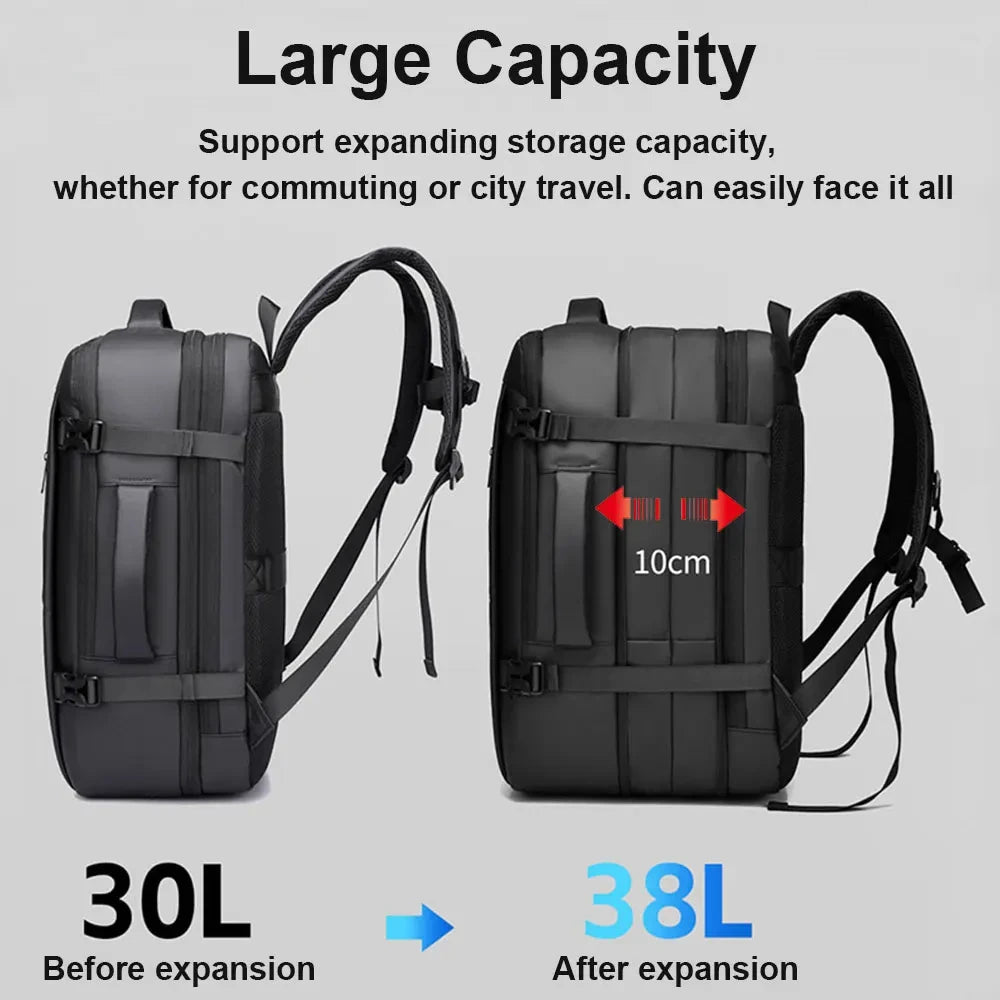 Expandable Business Laptop Backpack