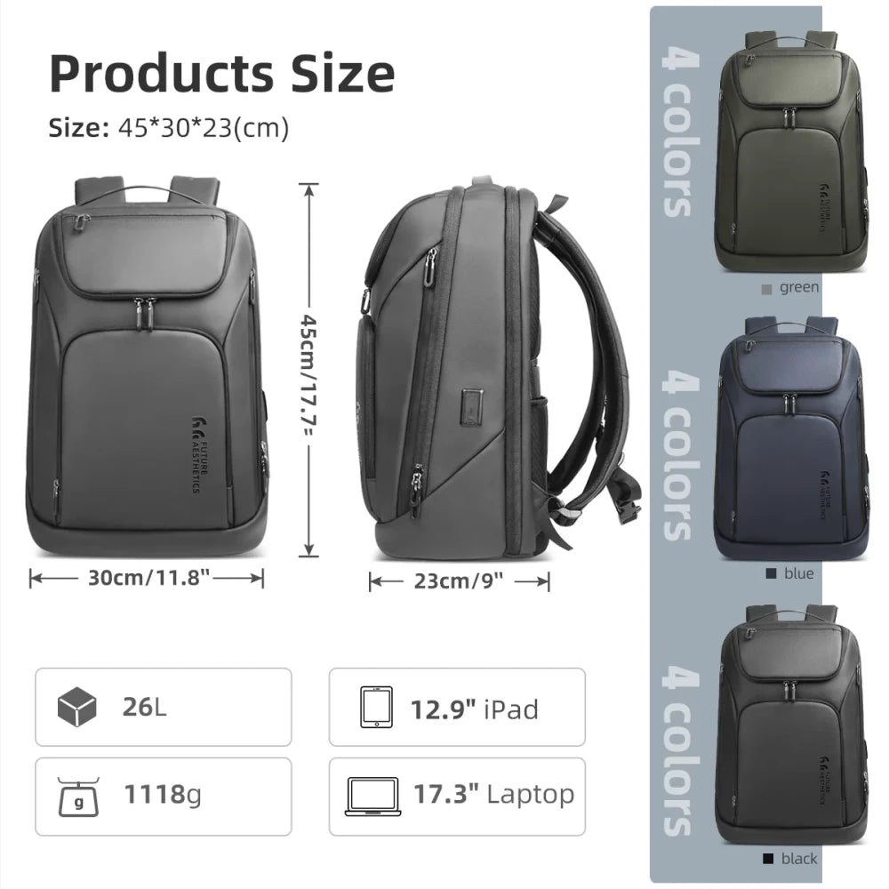 Professional Anti-Theft Business Backpack