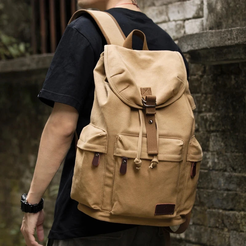 Vintage Laptop Commuter Backpack