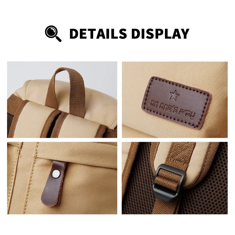 Vintage Laptop Commuter Backpack
