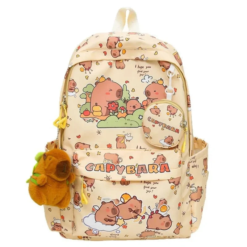 Capybara Animal Student Backpack