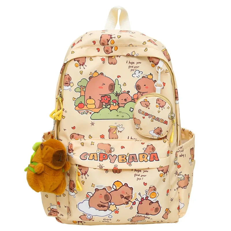 Capybara Animal Student Backpack