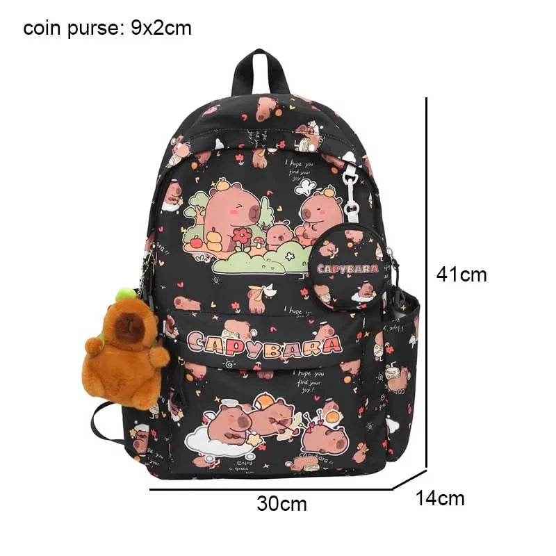 Capybara Animal Student Backpack