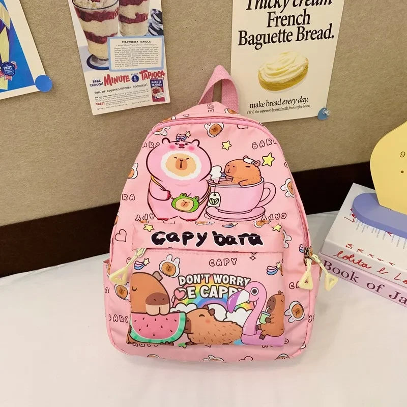 Capybara Animal Student Backpack