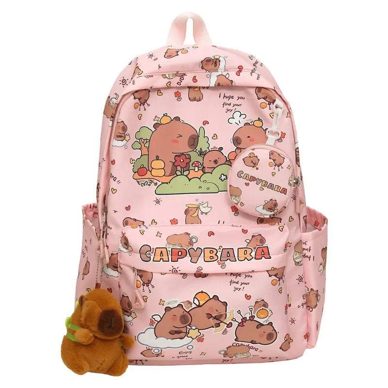 Capybara Animal Student Backpack