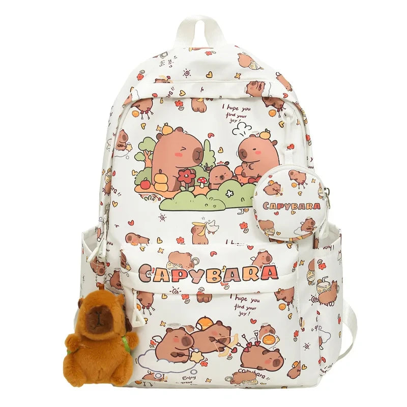 Capybara Animal Student Backpack