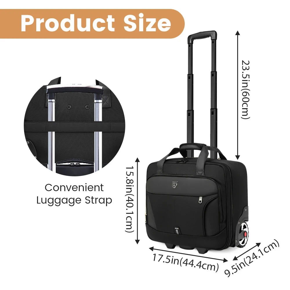 Rolling Laptop Briefcase