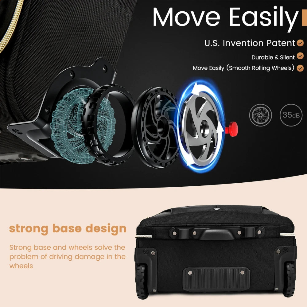 Rolling Laptop Briefcase