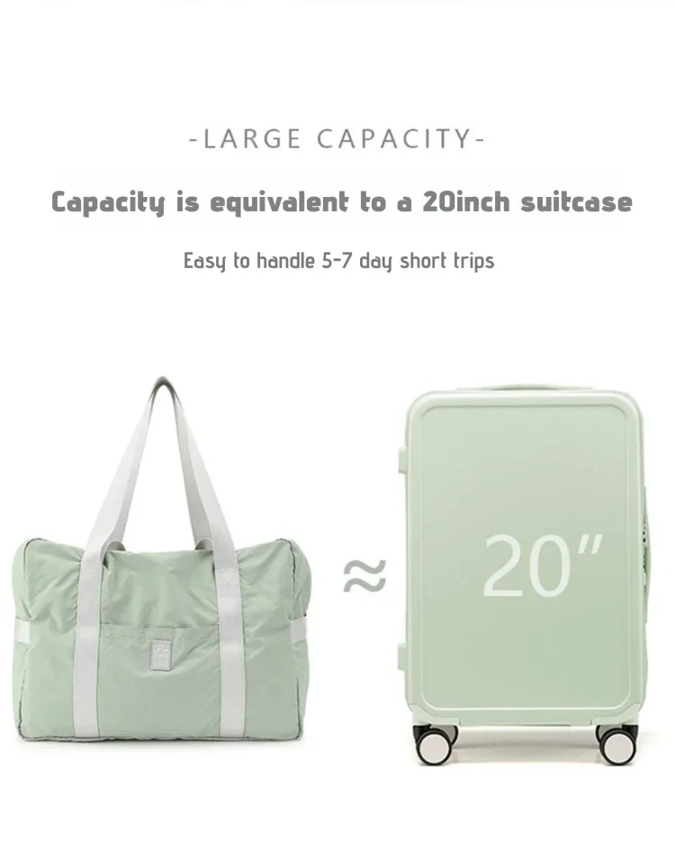 Foldable Waterproof Carry-On Duffle