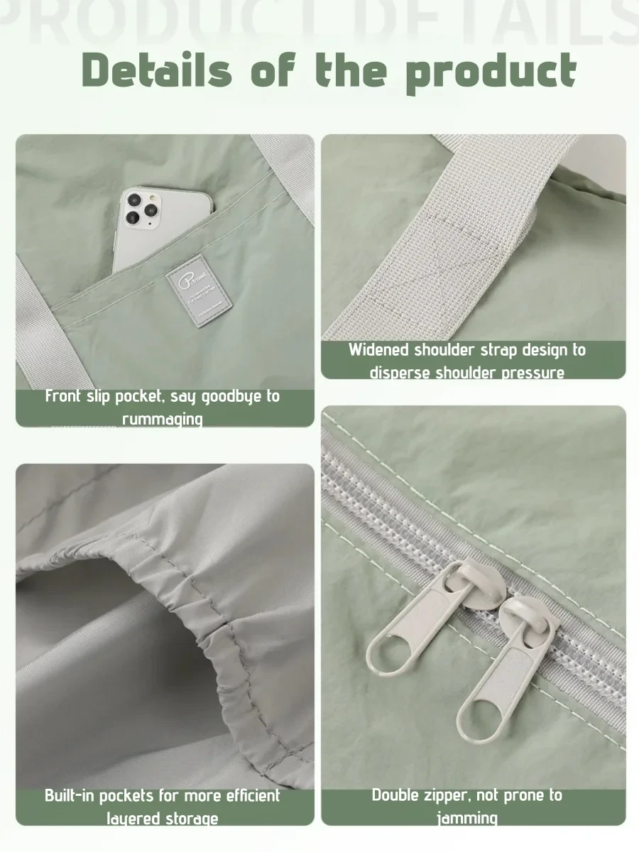 Foldable Waterproof Carry-On Duffle