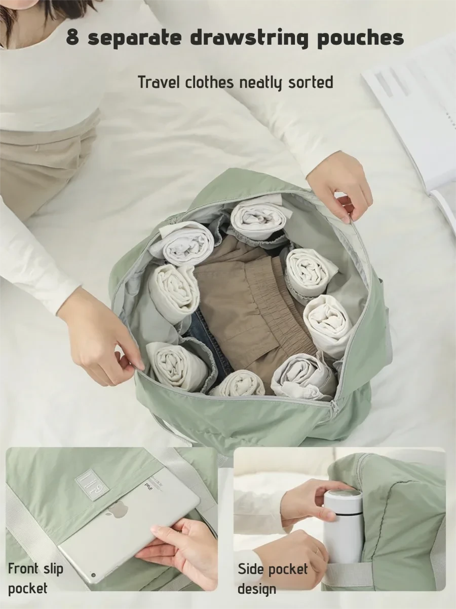Foldable Waterproof Carry-On Duffle