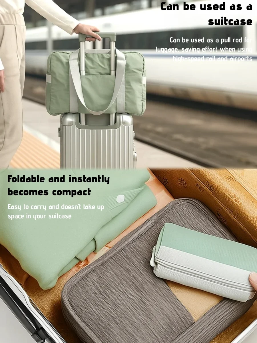 Foldable Waterproof Carry-On Duffle