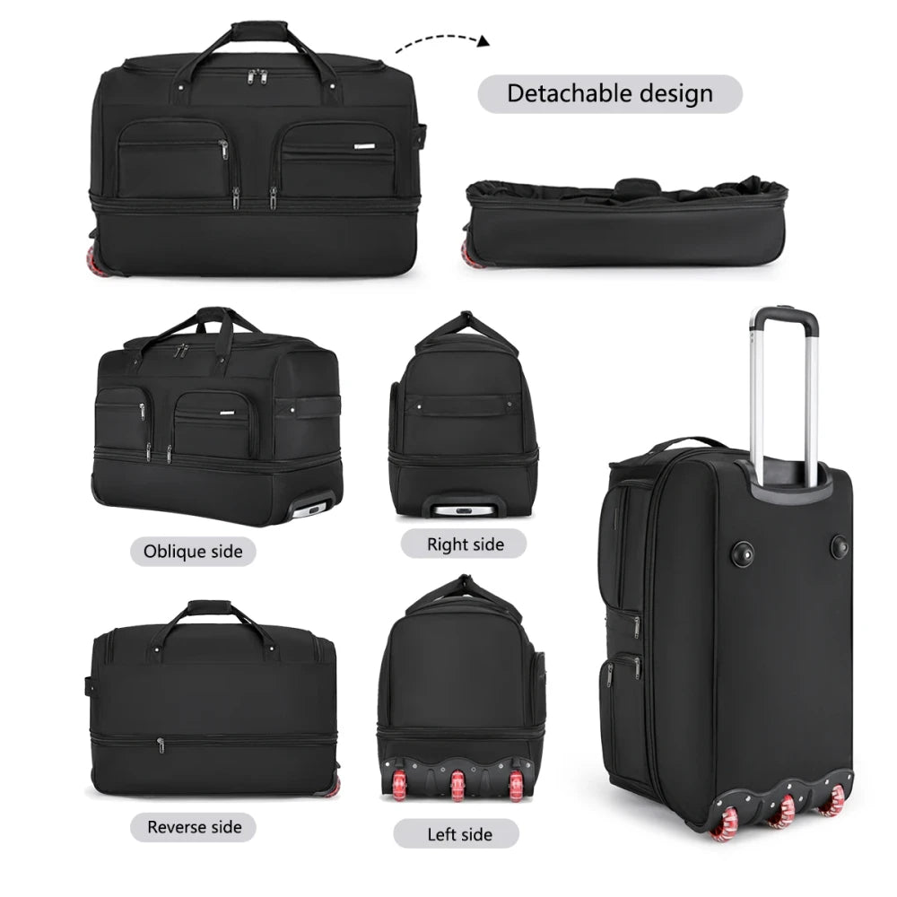 Waterproof Rolling Travel Duffel