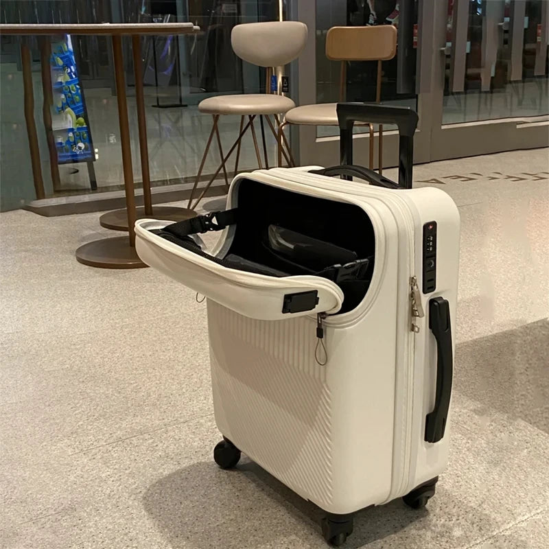 Front Opening Spinner Luggage