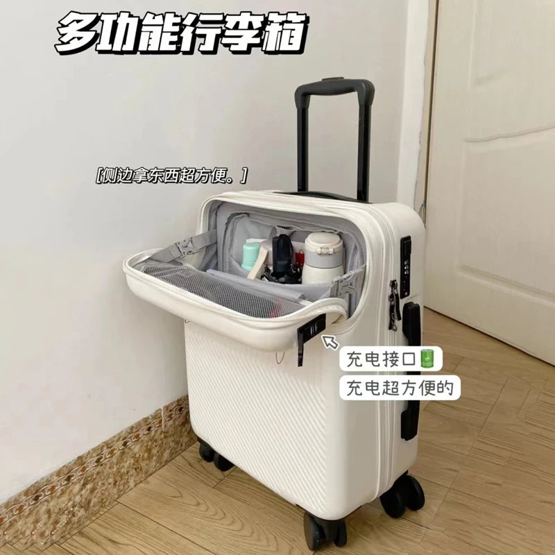Front Opening Spinner Luggage