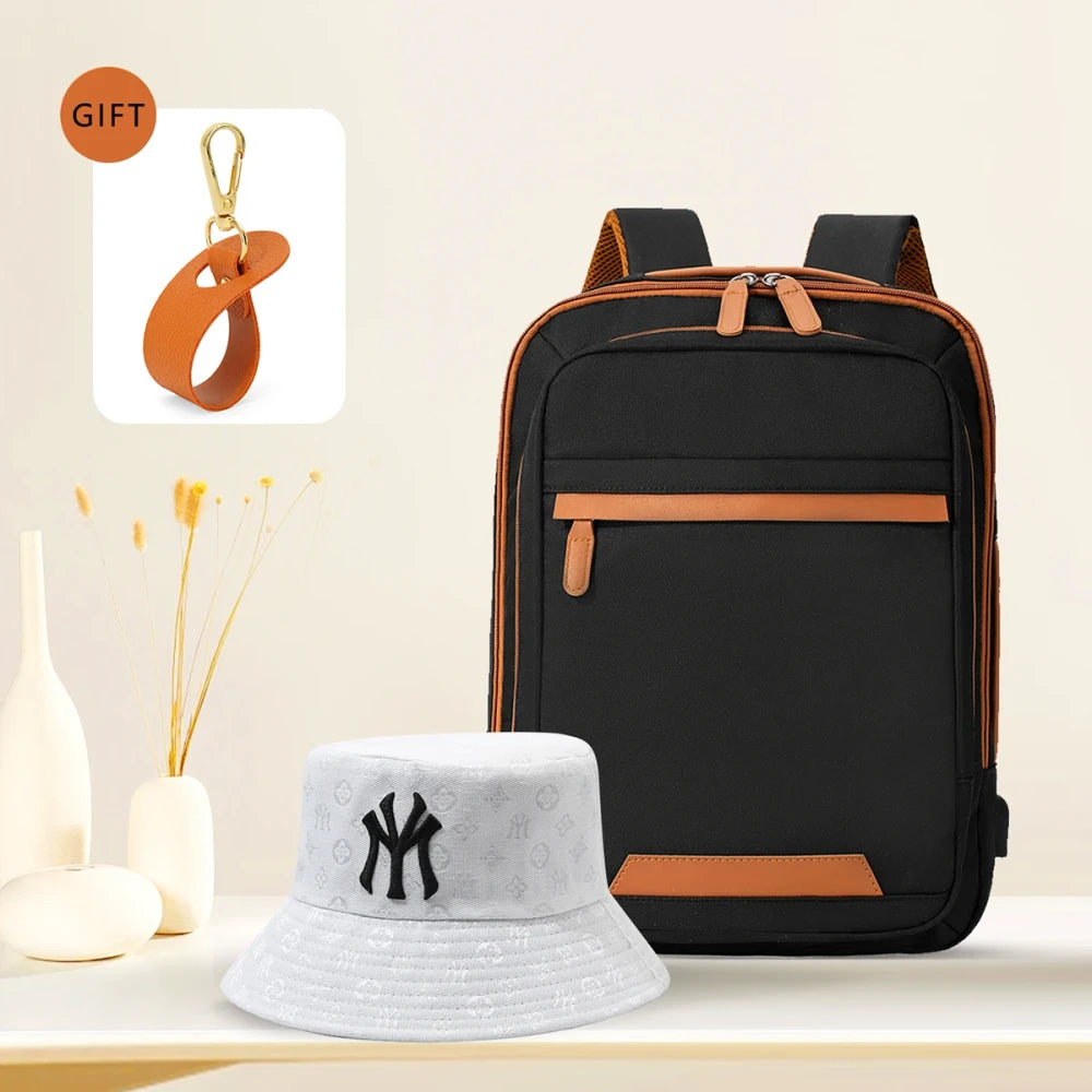 USB Rechargeable Waterproof Laptop Backpack