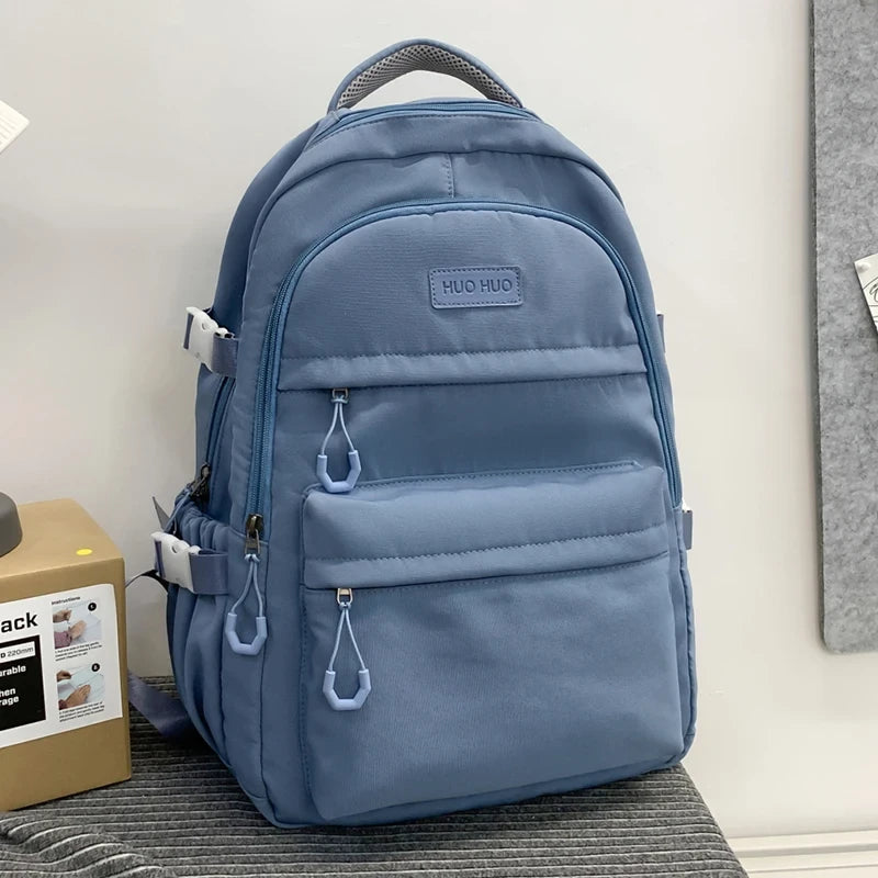 Large Capacity Preppy Travel Backpack