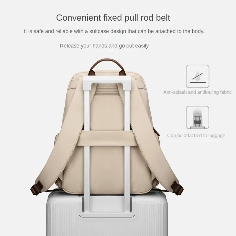 Nylon Commuter Laptop Backpack