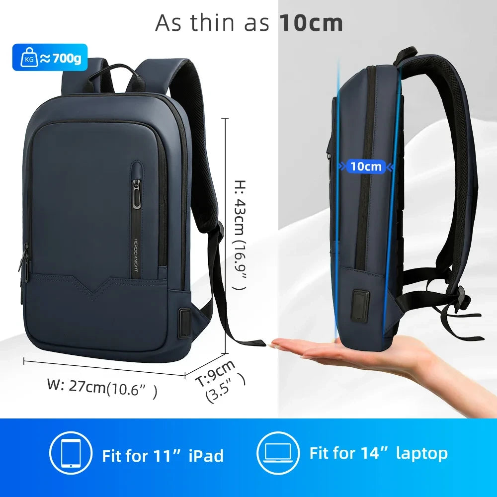 Minimalist Slim Business Laptop Backpack
