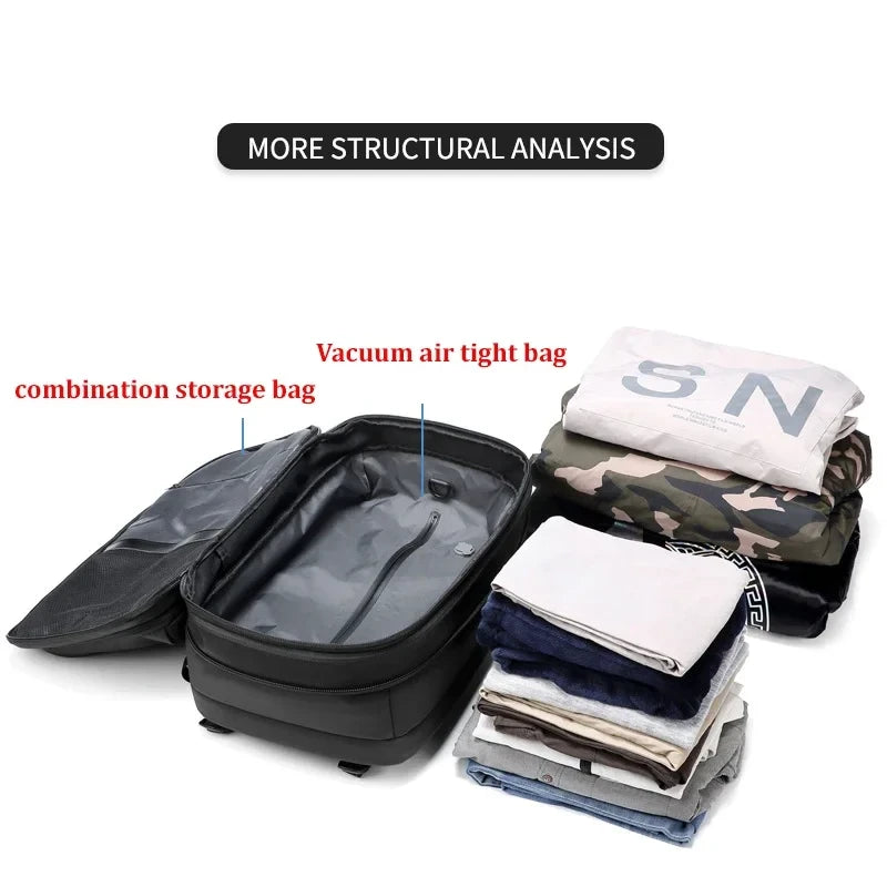 Compression Laptop Travel Backpack