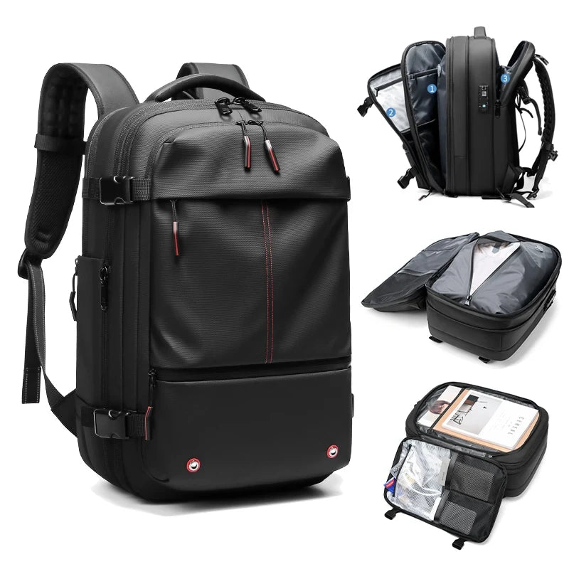 Compression Laptop Travel Backpack