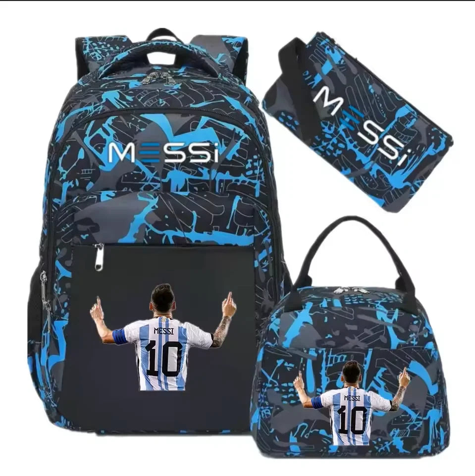 Camouflage Student Backpack Set