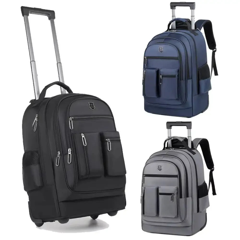 Rolling Business Travel Backpack