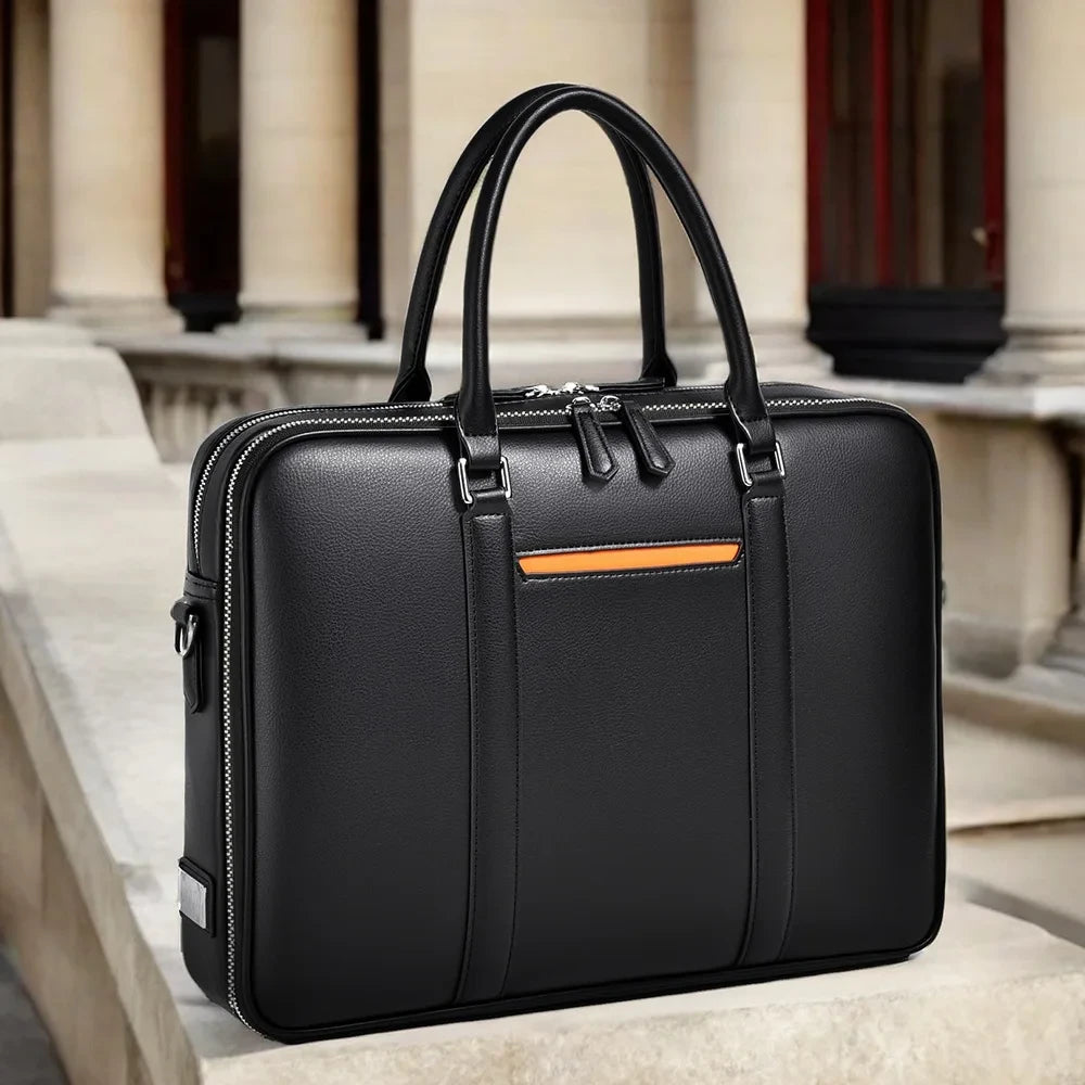 Genuine Leather Business Briefcase