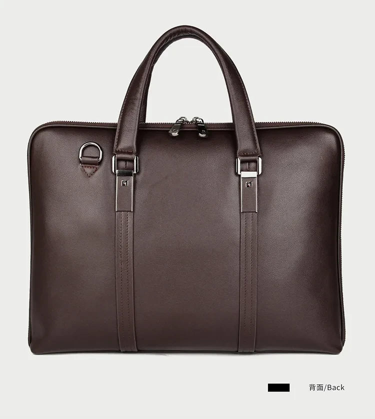 Genuine Leather Business Briefcase