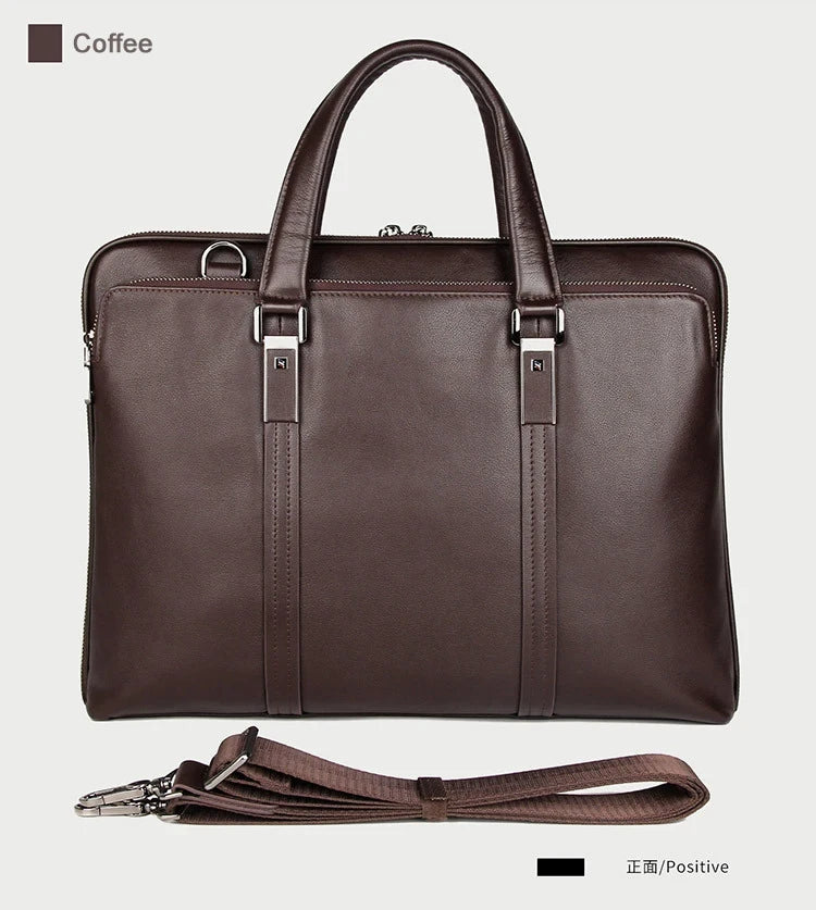 Genuine Leather Business Briefcase
