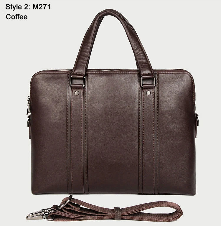 Genuine Leather Business Briefcase