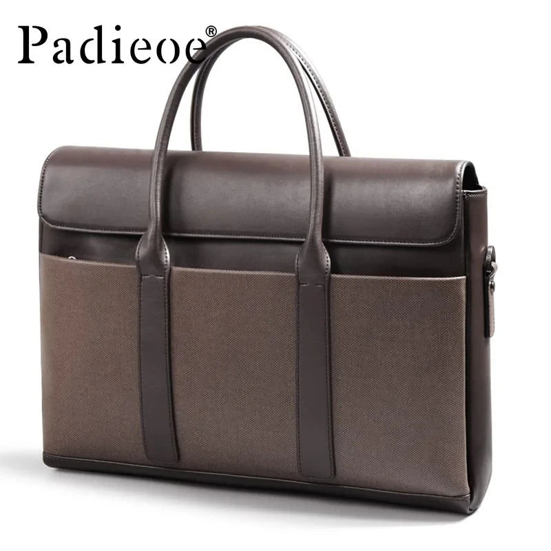 Leather Office Handbag