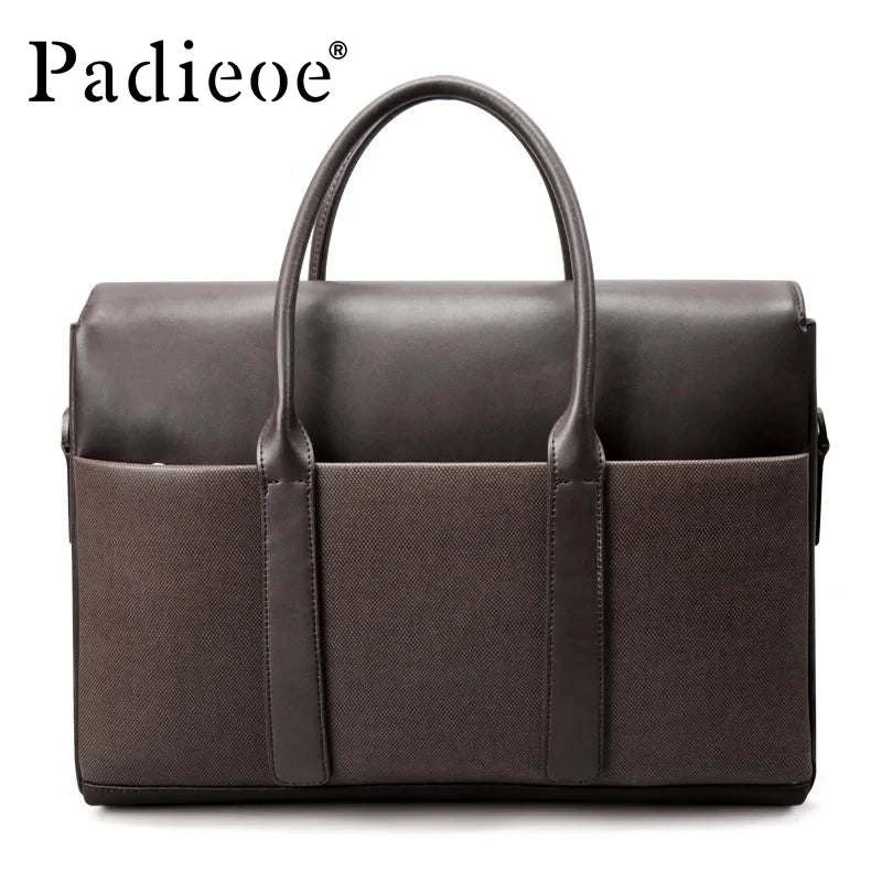 Leather Office Handbag