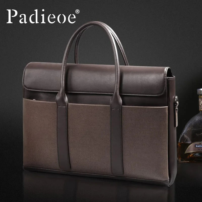 Leather Office Handbag