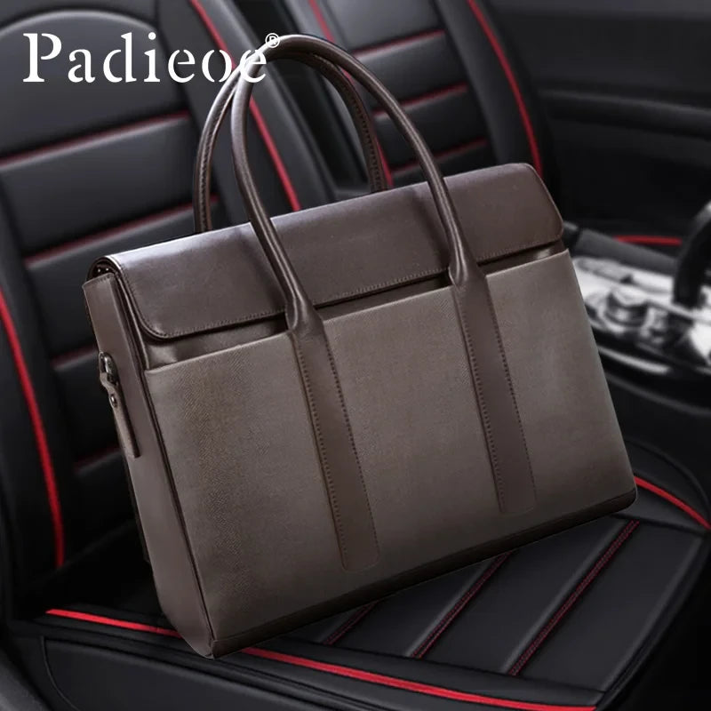 Leather Office Handbag