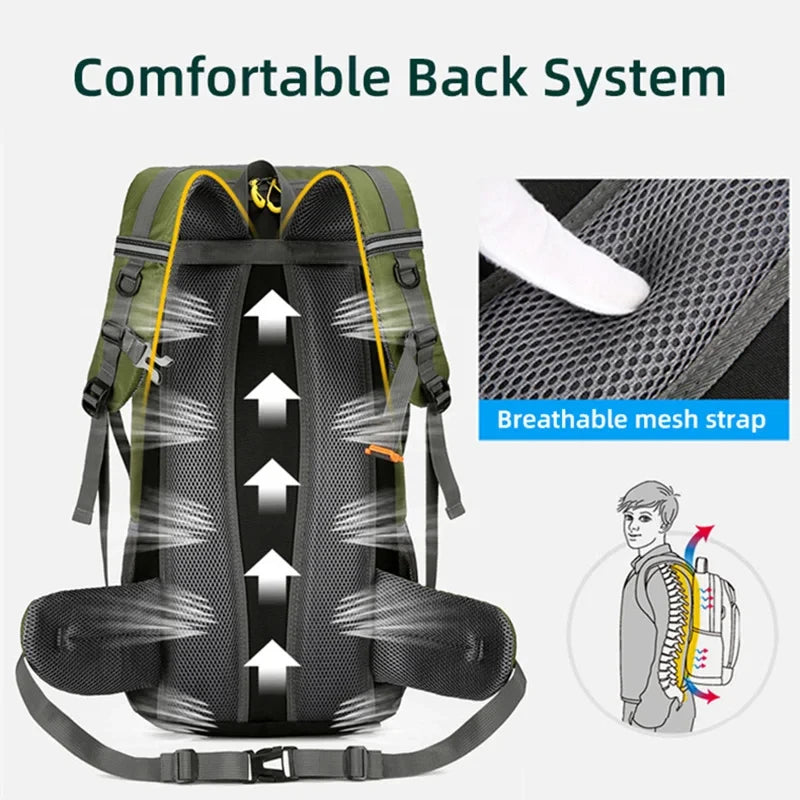 Large Capacity Mountain Hiking Backpack