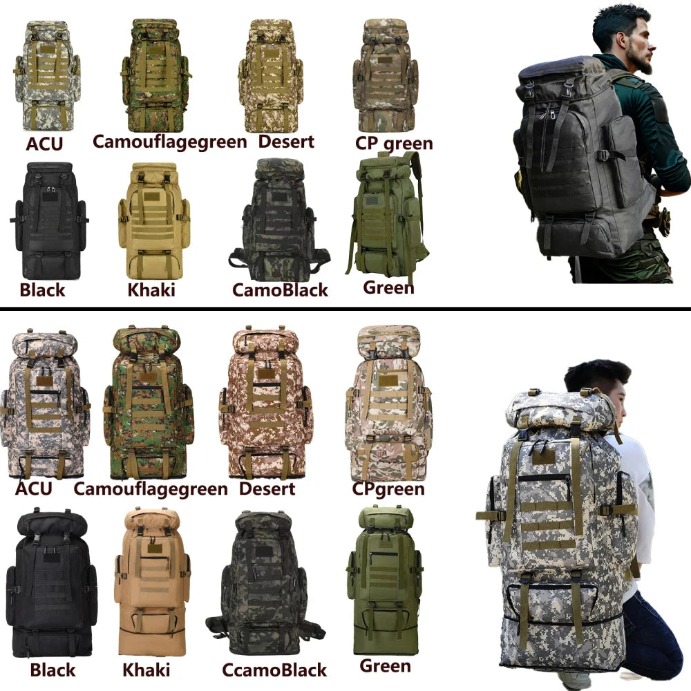 Large Capacity Mountaineering Backpack