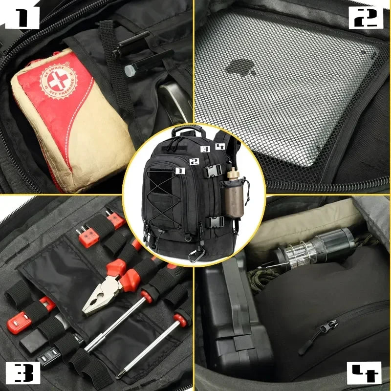Tactical 60L Hiking Backpack