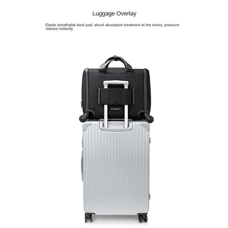Oxford Cloth Rolling Business Luggage