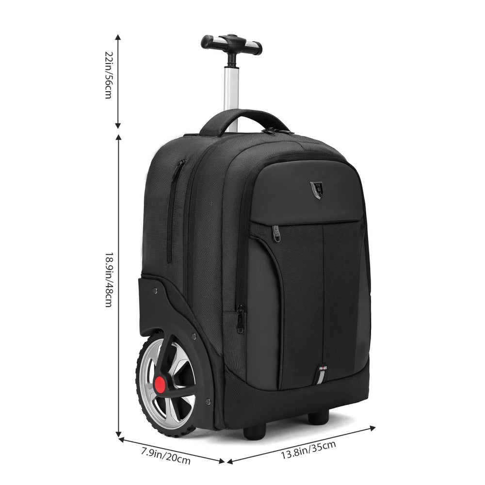 Rolling Laptop Travel Backpack