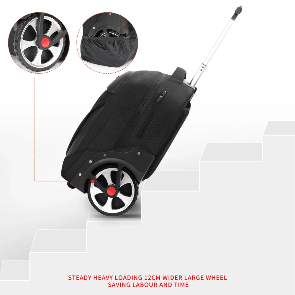 Rolling Laptop Travel Backpack