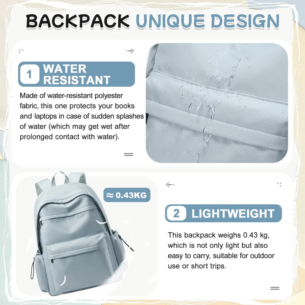 University Casual Student Backpack
