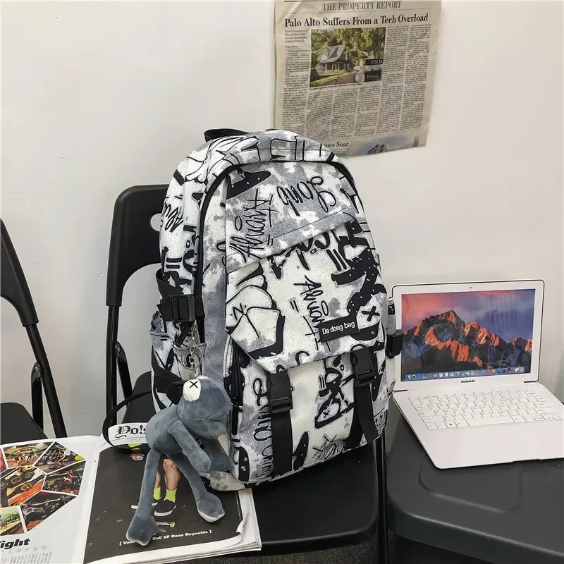 Large Capacity College Student Backpack