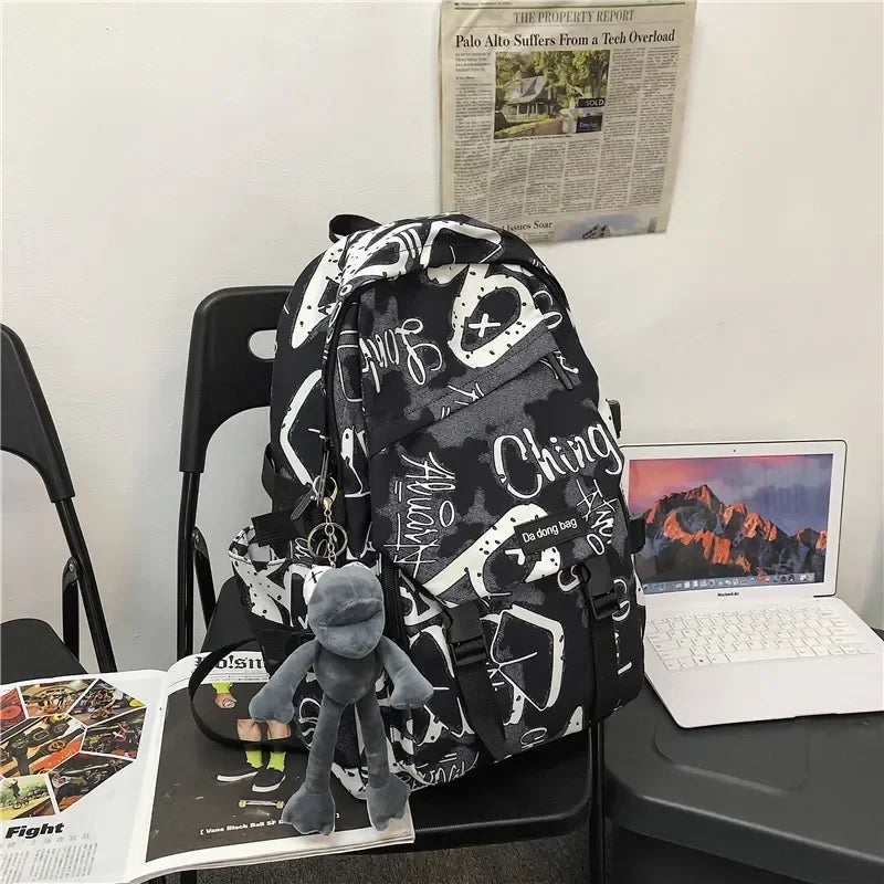 Large Capacity College Student Backpack