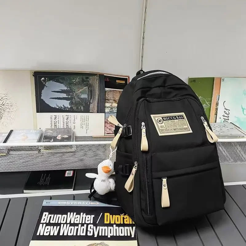 Canvas Student School Backpack